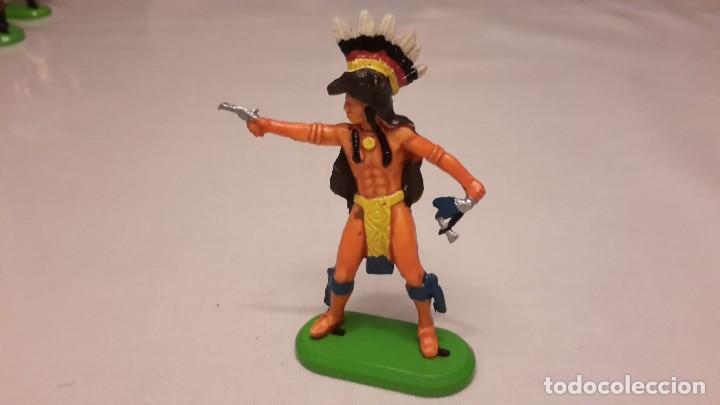 Figuras de goma y PVC: BRITAINS. FIGURA DE INDIO - Foto 1