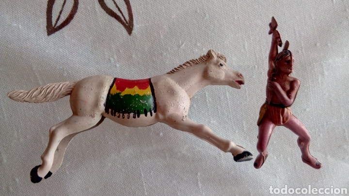 Figuras de goma y PVC: REAMSA. INDIO GOMA. - Foto 3