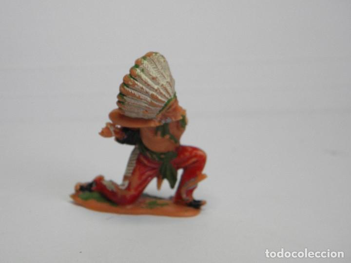 Figuras de goma y PVC: FIGURA INDIO DE REAMSA - Foto 1
