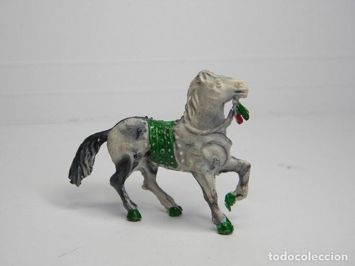 Figuras de goma y PVC: FIGURA CABALLO INDIO DE PECH - Foto 1