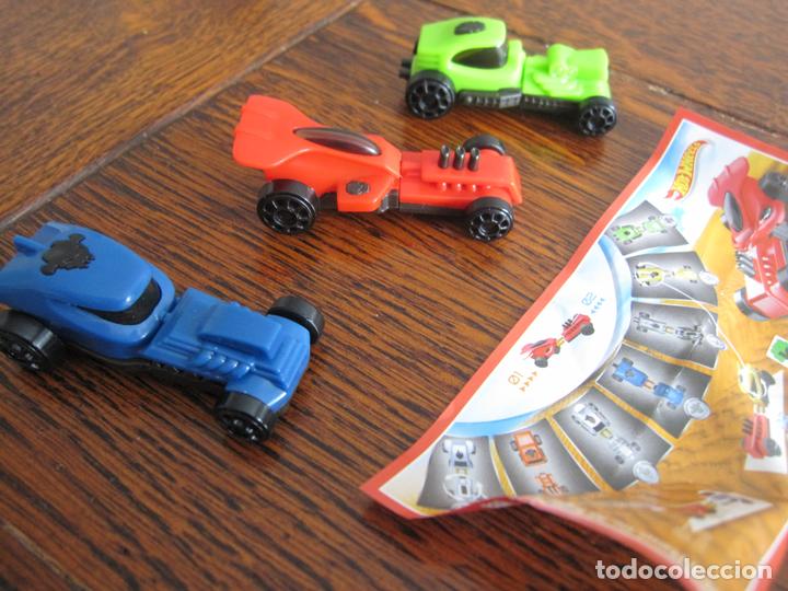 Figuras de goma Kinder: 3 coches de KINDER - Foto 2