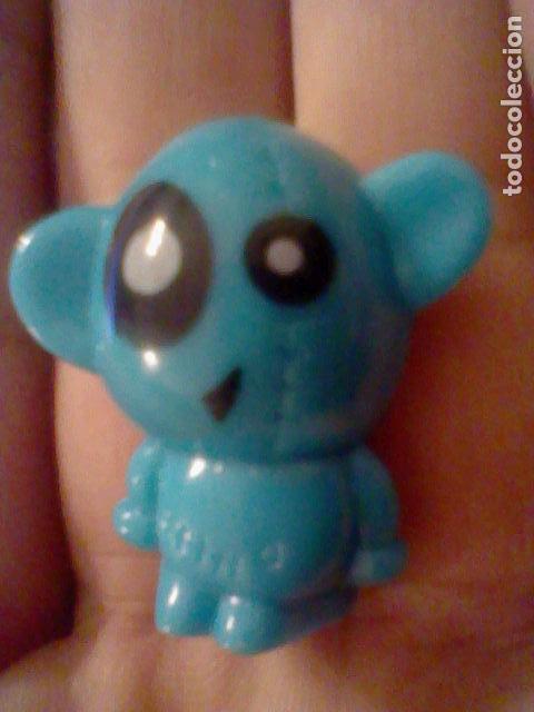 Figuras de Borracha e PVC: figura mu&ntilde;eco gogo gogo&acute;s crazy bones magic box n&ordm; 42 azul claro