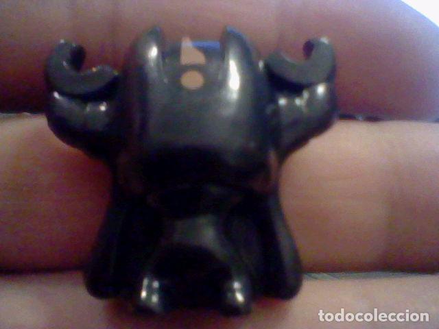 Figuras de goma y PVC: figura mu&ntilde;eco gogo gogo&acute;s crazy bones magic box n&ordm; 57 negro