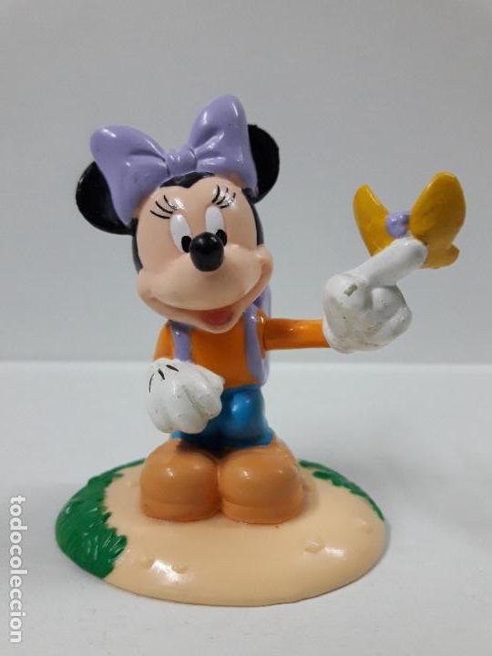 Figuras de goma y PVC: MINIE CON MARIPOSA - Foto 1