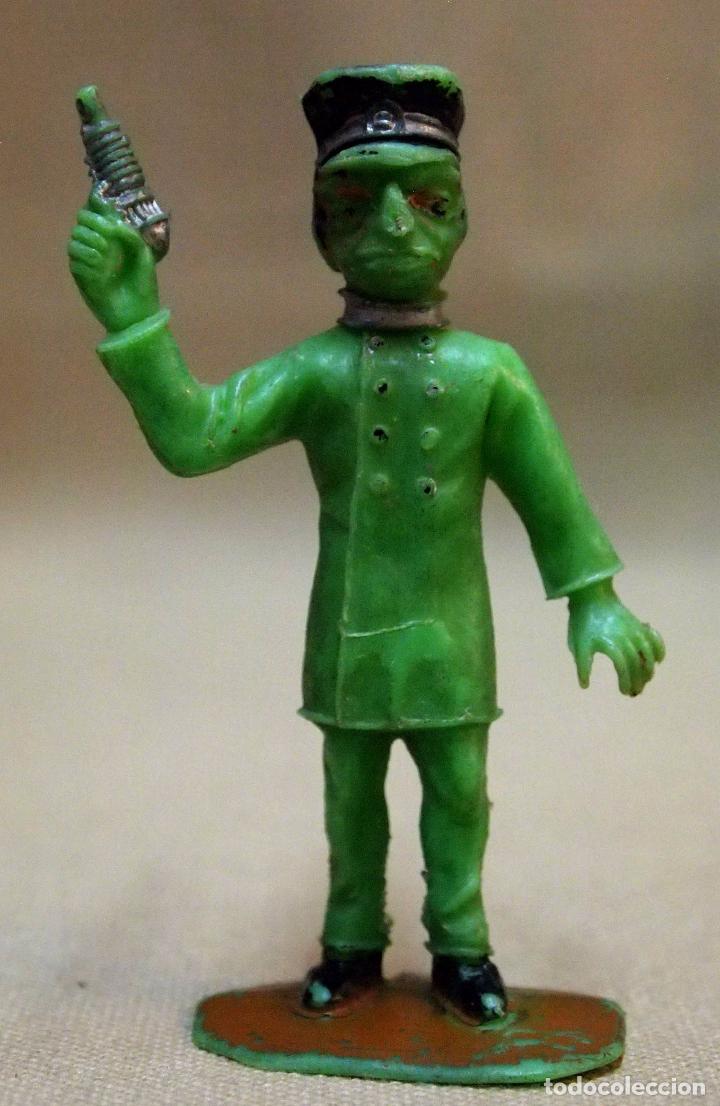 Figuras de goma y PVC: FIGURA DE PLASTICO, THUNDERBIRDS, COMANSI, 1970s - Foto 1