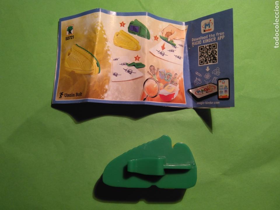 Figuras de goma Kinder: PINZA USAIN BOLT KINDER SD721 - Foto 2