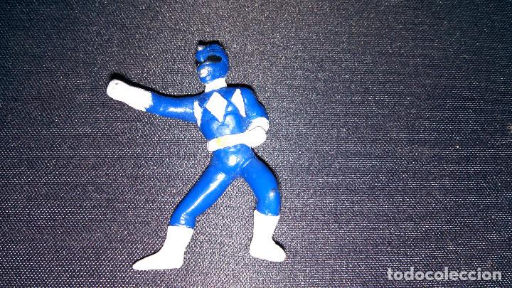 Figuras de goma y PVC: Power Ranger Ranger Azul Mini Figura Saban 1995 Muy buen estado Blue