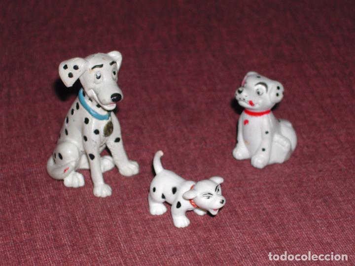 Figuras de goma y PVC: Lote Figuritas DALMATAS de DISNEY / BULLY - Foto 1