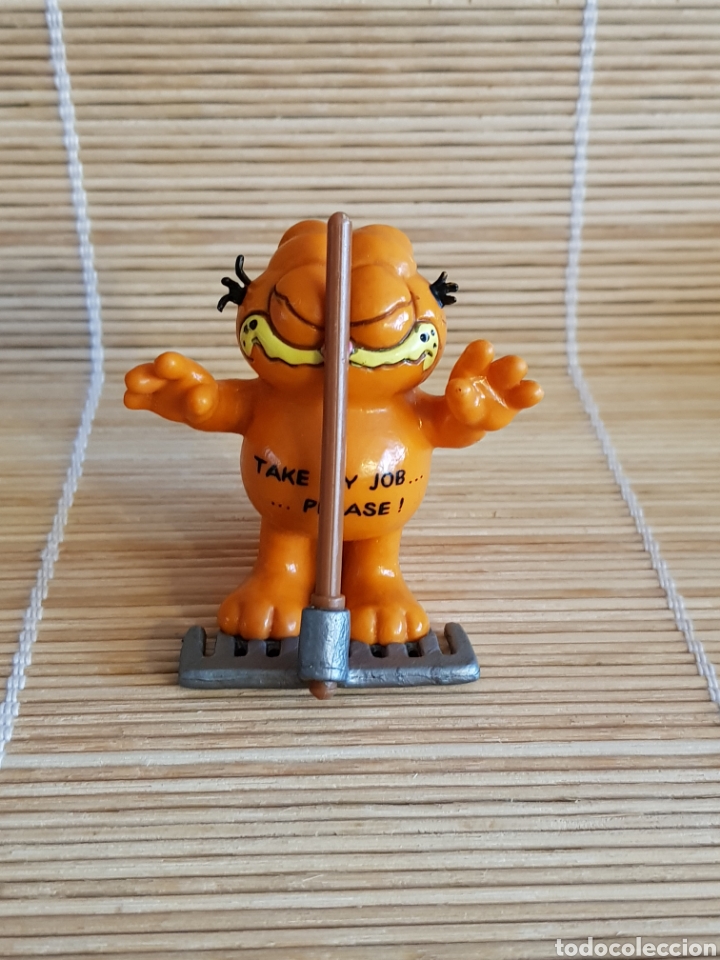 Figuras de goma y PVC: figura garfield bully germany - Foto 1