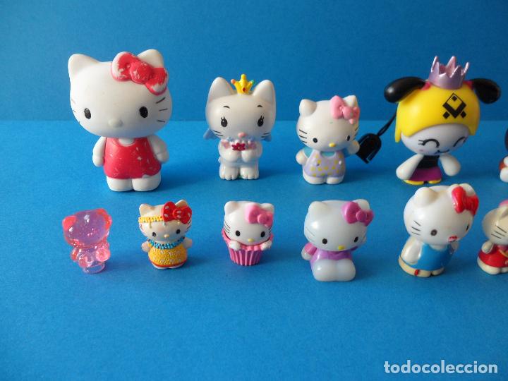 Figuras de goma Kinder: Lote de figuras y objetos varios - Hello Kitty - Sanrio - Foto 15