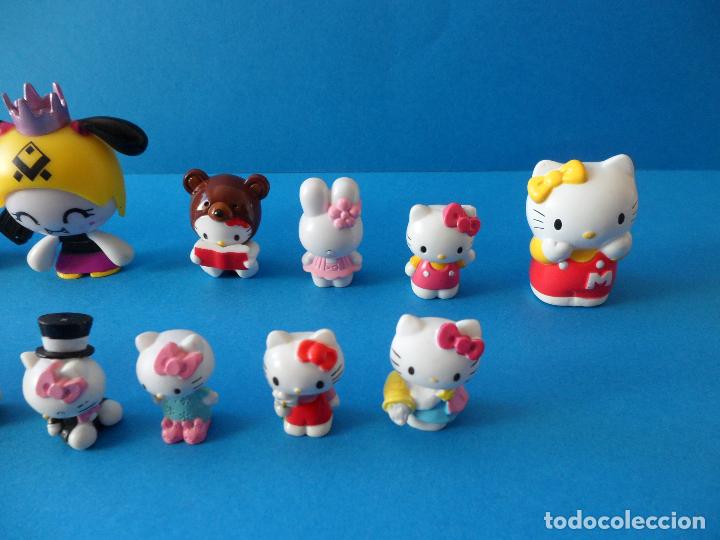 Figuras de goma Kinder: Lote de figuras y objetos varios - Hello Kitty - Sanrio - Foto 17