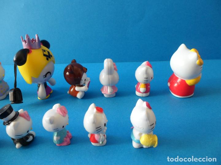 Figuras de goma Kinder: Lote de figuras y objetos varios - Hello Kitty - Sanrio - Foto 20