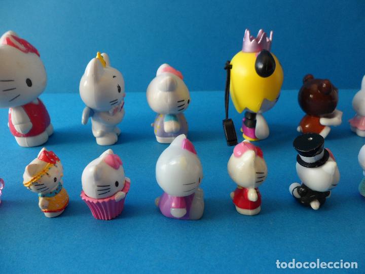 Figuras de goma Kinder: Lote de figuras y objetos varios - Hello Kitty - Sanrio - Foto 21