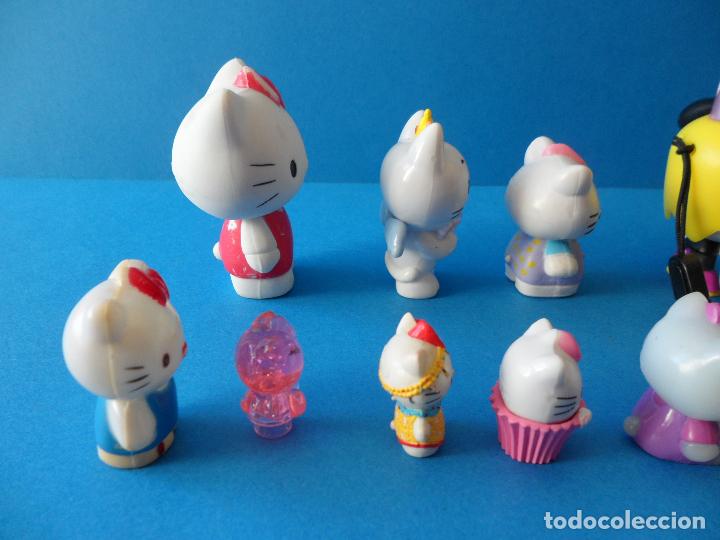 Figuras de goma Kinder: Lote de figuras y objetos varios - Hello Kitty - Sanrio - Foto 22