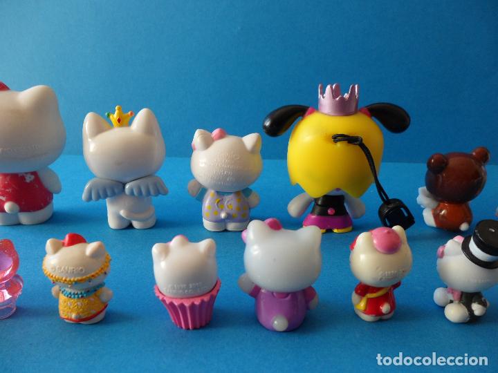 Figuras de goma Kinder: Lote de figuras y objetos varios - Hello Kitty - Sanrio - Foto 24