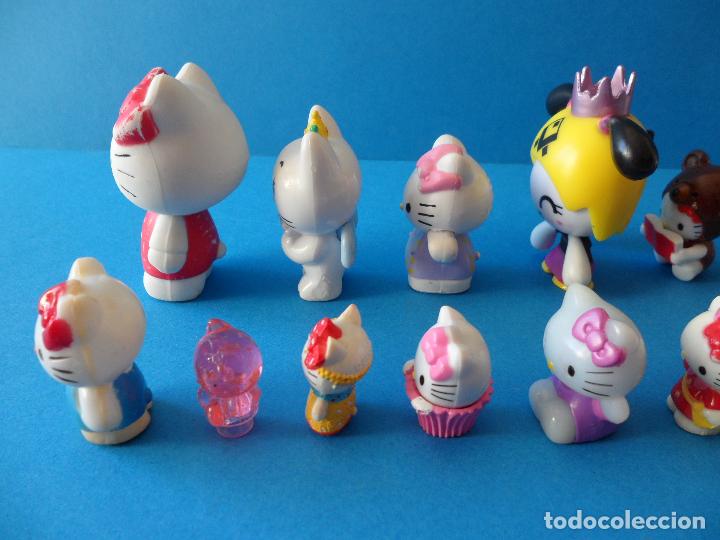 Figuras de goma Kinder: Lote de figuras y objetos varios - Hello Kitty - Sanrio - Foto 28