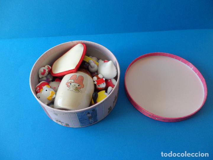 Figuras de goma Kinder: Lote de figuras y objetos varios - Hello Kitty - Sanrio - Foto 29