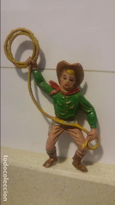 Figuras de goma y PVC: COWBOY COMANSI OESTE - Foto 1