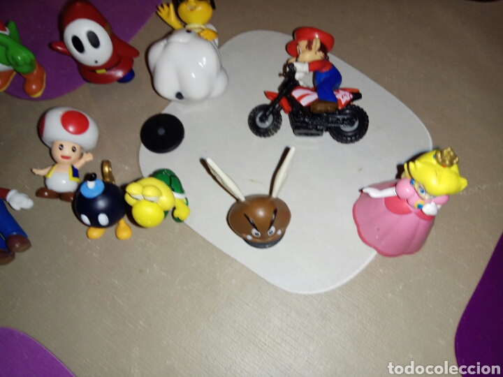Figuras de goma y PVC: Lote figuras Mario Bros - Foto 2