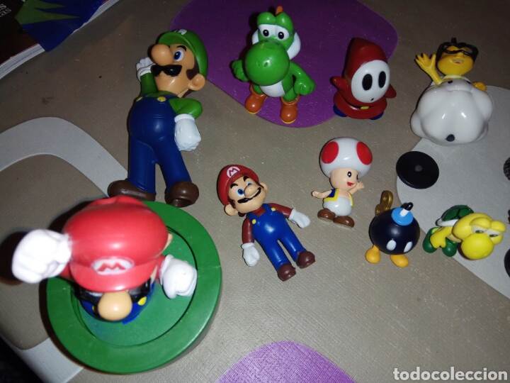 Figuras de goma y PVC: Lote figuras Mario Bros - Foto 3