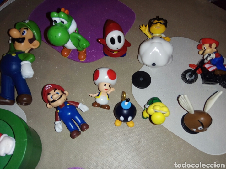 Figuras de goma y PVC: Lote figuras Mario Bros - Foto 4