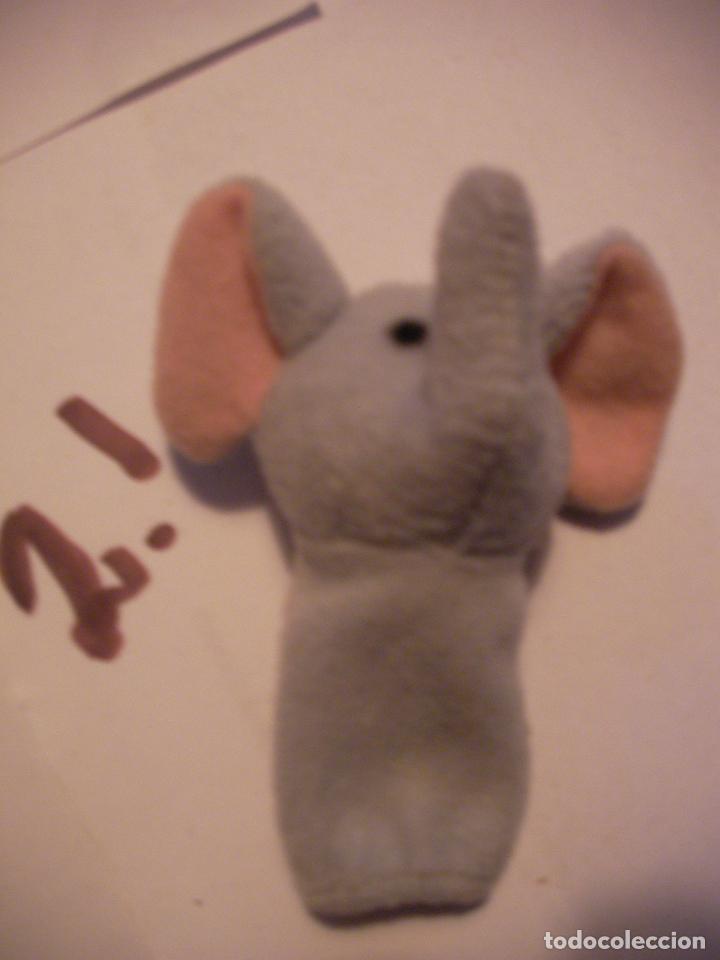 Gummi- und PVC-Figuren: MARIONETA DE DEDO ELEFANTE - ENVIO INCLUIDO A ESPA&Ntilde;A
