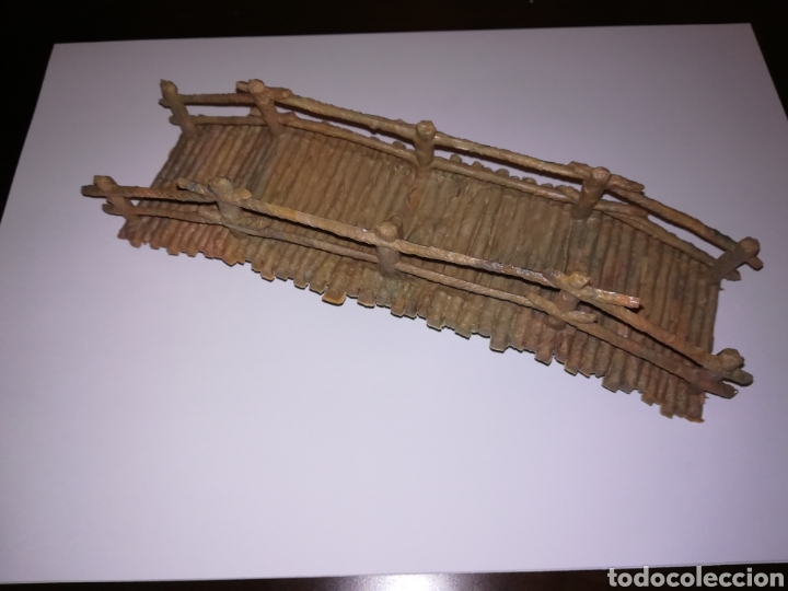 Figuras de Goma y PVC: PUENTE OLIVER PARA BELEN O NACIMIENTO DE NAVIDAD A&Ntilde;OS 60 Y 70