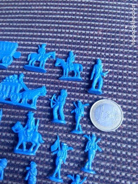Figuras de goma y PVC: Montaplex lote indios y vaqueros - Foto 6