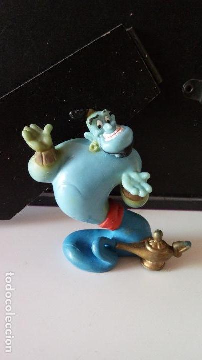 Figure di Gomma e PVC: Antigua Figura pvc Genio de Aladin. De Bully.