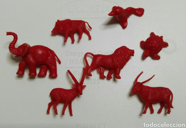 Figuras de goma y PVC: Figuras de goma de animales - Foto 1
