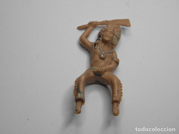 Figuras de goma y PVC: JINETE INDIO DE REAMSA - Foto 1