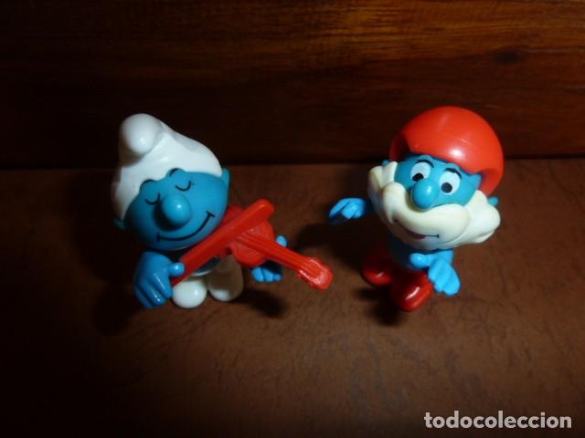 Figuras de goma Kinder: Kinder sorpresa. Pitufos - Foto 2