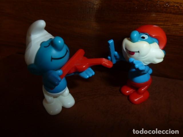Figuras de goma Kinder: Kinder sorpresa. Pitufos - Foto 3