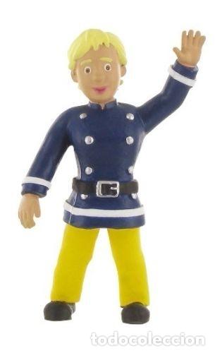 Figuras de goma y PVC: 7 FIGURAS PVC BOMBEROS SAM - ORIGINAL COMANSI - Foto 4