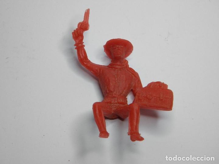 Figuras de goma y PVC: VAQUERO CARRETA DE COMANSI 2&ordf; EPOCA - Foto 1