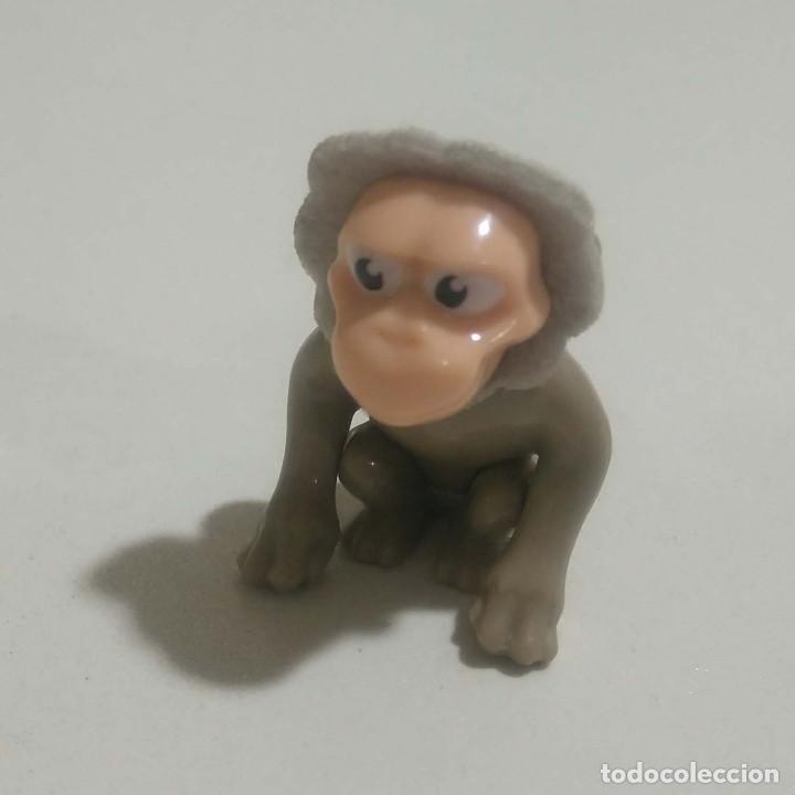 Figuras de Borracha e PVC: kinder mono macaco natoons natons naton ferrero figura mu&ntilde;eco TERCIOPELO