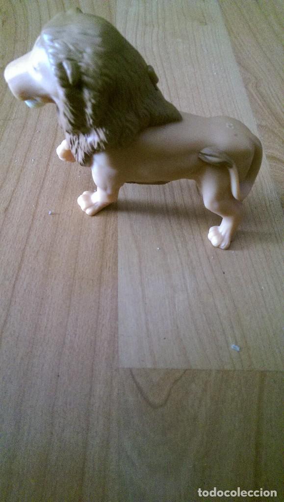 Figuras de goma y PVC: FIGURA LE&Oacute;N CON MOVIMIENTO DE LA BOCA - Foto 1