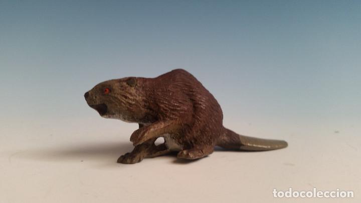 Figuras de goma y PVC: CASTOR LINEOL 1950 - Foto 1