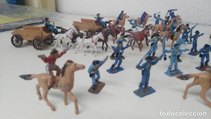 Figuras de goma y PVC: LOTE DE MINI OESTE COMANSI - Foto 12