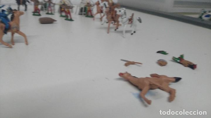 Figuras de goma y PVC: LOTE DE MINI OESTE COMANSI - Foto 14
