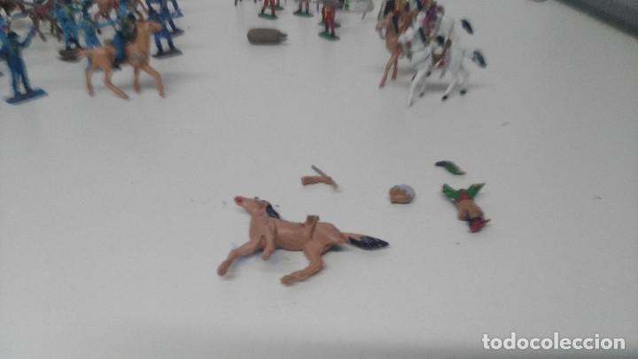 Figuras de goma y PVC: LOTE DE MINI OESTE COMANSI - Foto 15