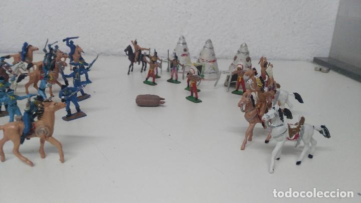 Figuras de goma y PVC: LOTE DE MINI OESTE COMANSI - Foto 16