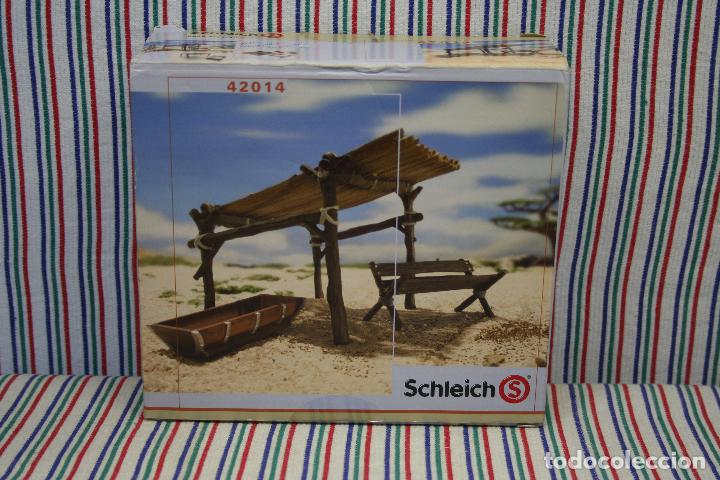 Figuras de goma y PVC: CONJUNTO DE COMEDEROS DE SCHLEICH - Foto 2