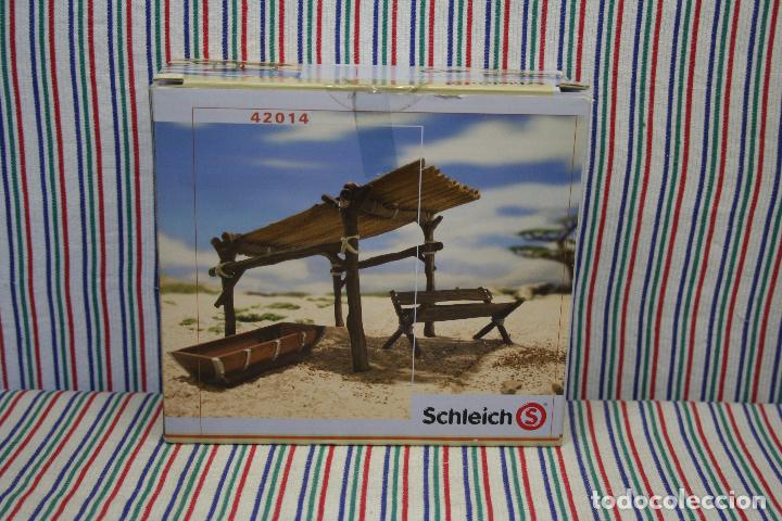 Figuras de goma y PVC: CONJUNTO DE COMEDEROS DE SCHLEICH - Foto 3