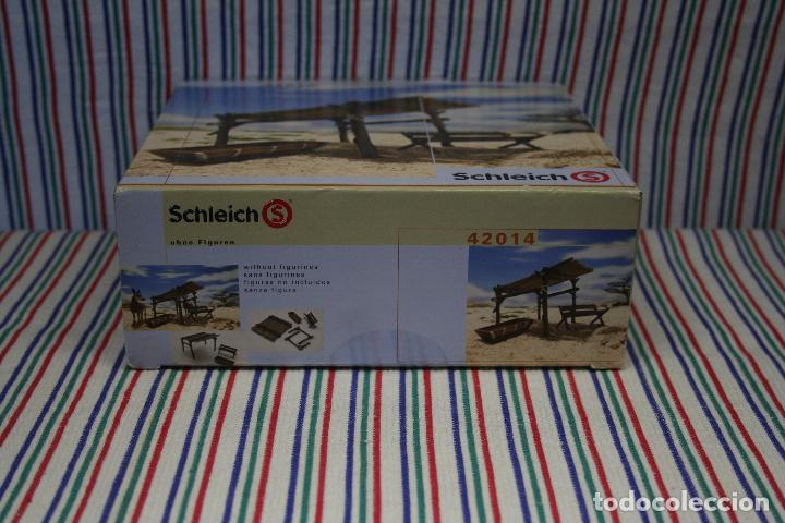 Figuras de goma y PVC: CONJUNTO DE COMEDEROS DE SCHLEICH - Foto 5