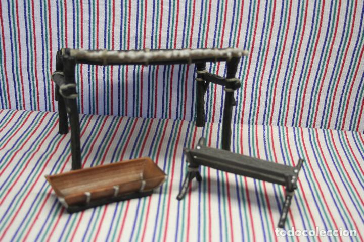 Figuras de goma y PVC: CONJUNTO DE COMEDEROS DE SCHLEICH - Foto 8