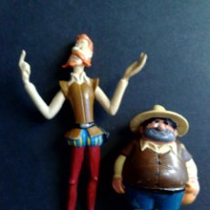 Figuras de Goma y PVC: DON QUIJOTE Y SANCHO PANZA-EURA SPAIN 1979 C.DELGADO-J.ROMAGOSA