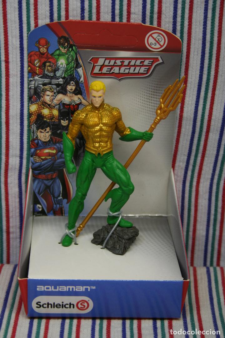 Figuras de goma y PVC: AQUAMAN DE SCHLEICH - Foto 1
