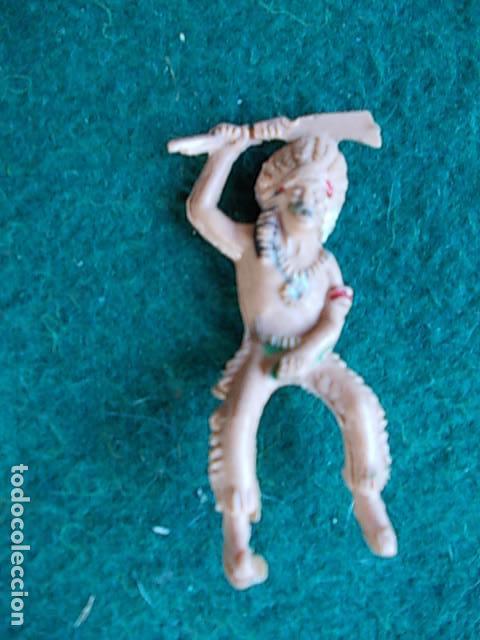 Figuras de goma y PVC: figura de indio n&ordm; 33 - Foto 1