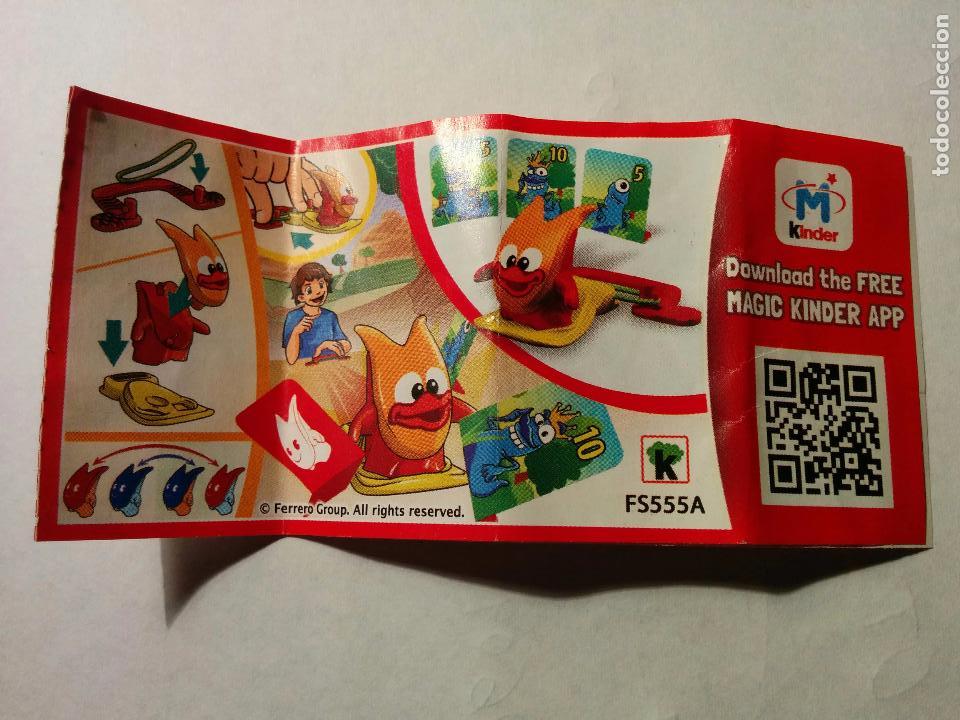 Figuras de Borracha e PVC: BZP CRAZY FRIENDS - KINDER FS555A